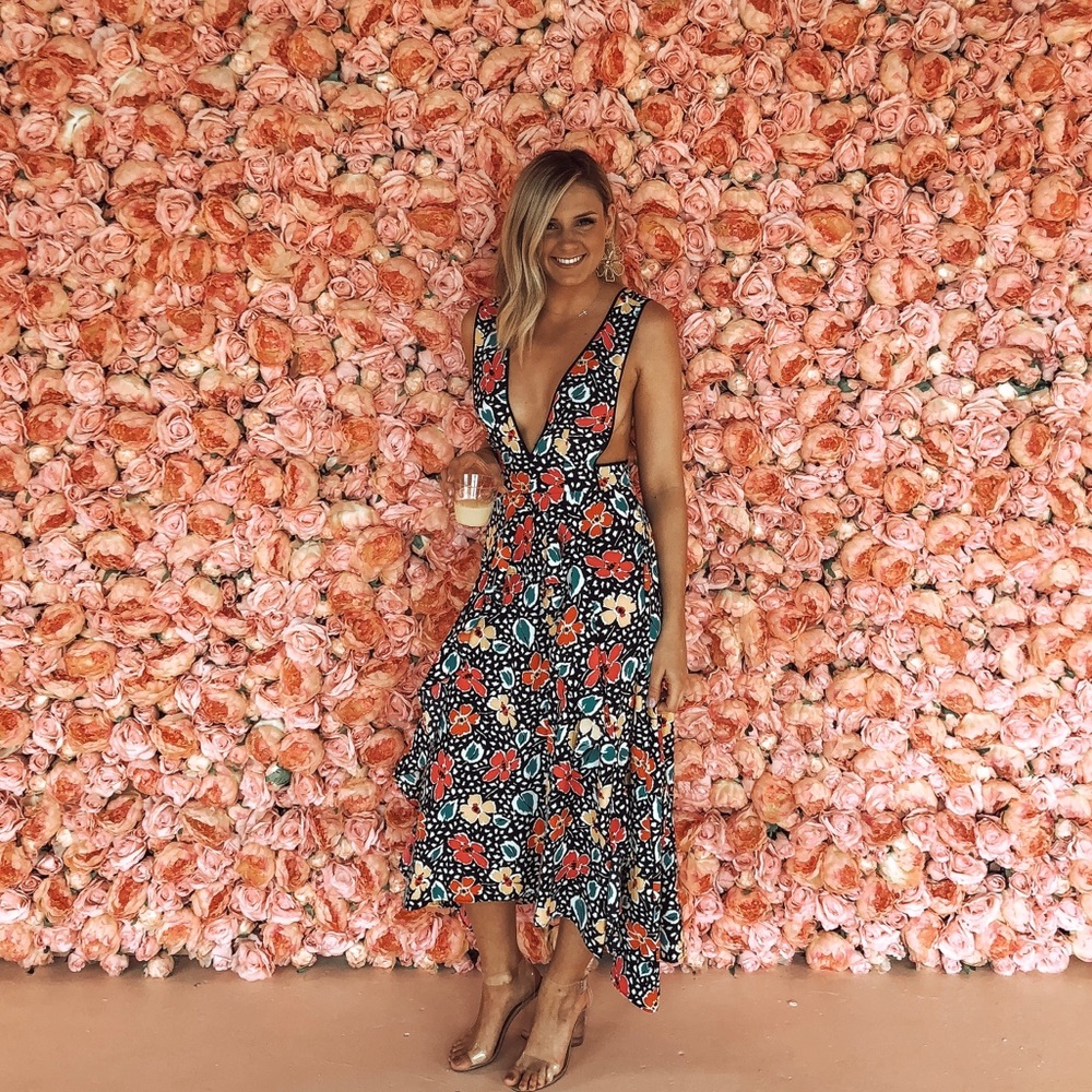 TopShop Floral Dress